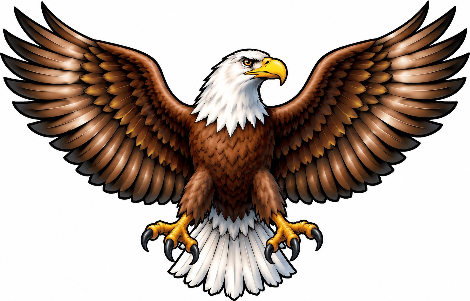 Bald eagle clip art