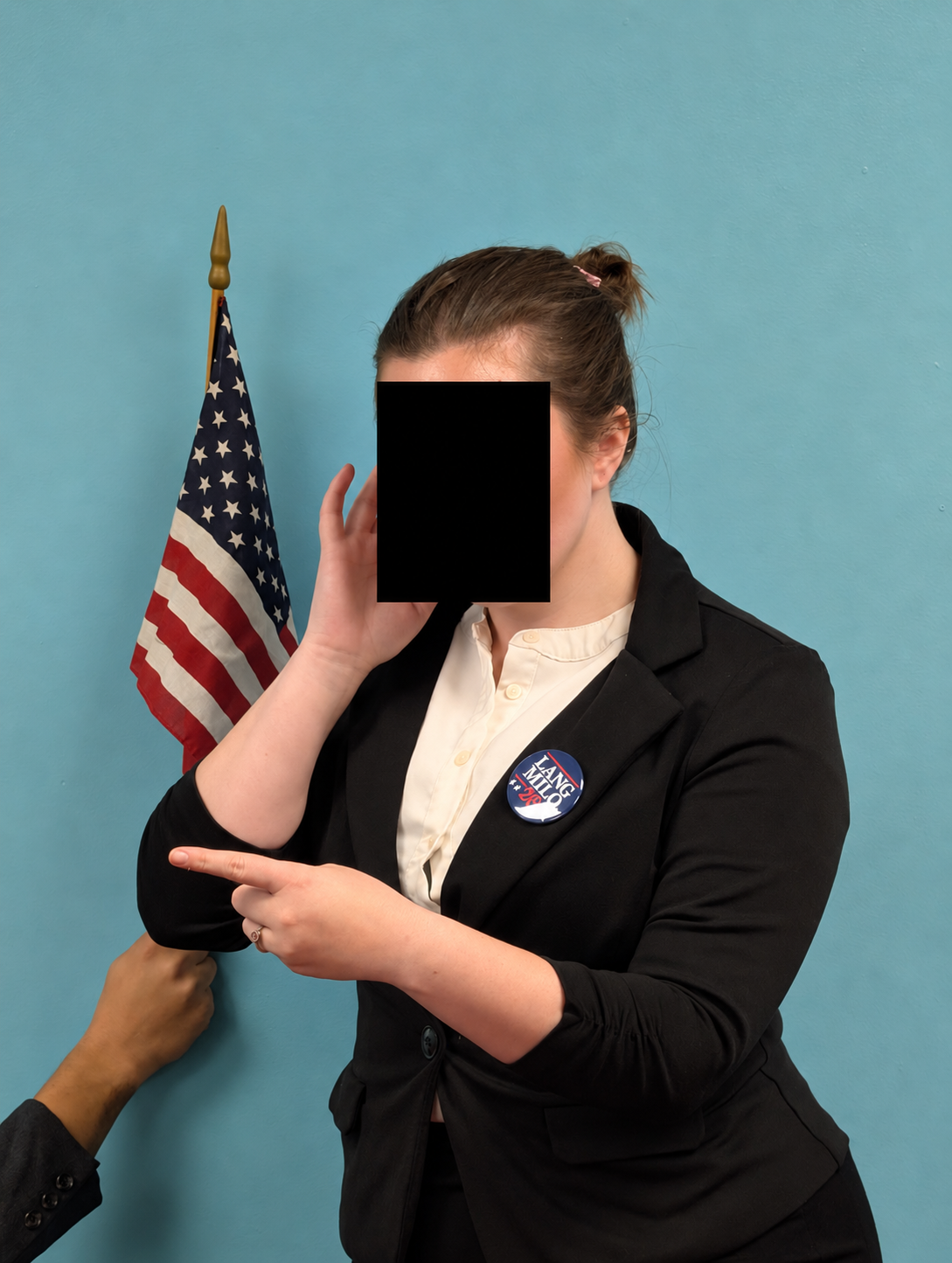 [REDACTED] campaign staff portrait